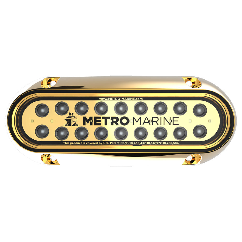 Projecteur sous-marin allongé à haut rendement Metro Marine avec LED monochromes intelligentes - Bleu, faisceau 90