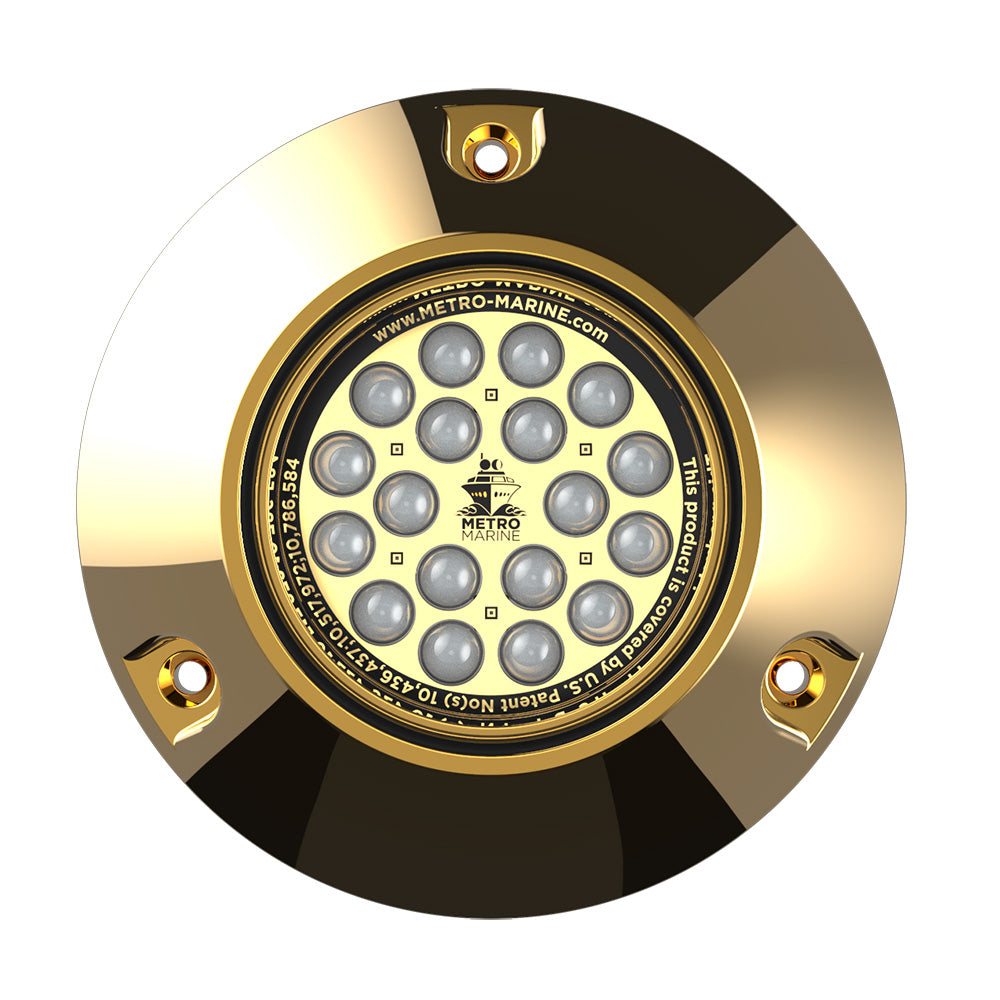 Projecteur submersible haute puissance Metro Marine avec LED monochromes intelligentes - Aqua, 45 faisceaux