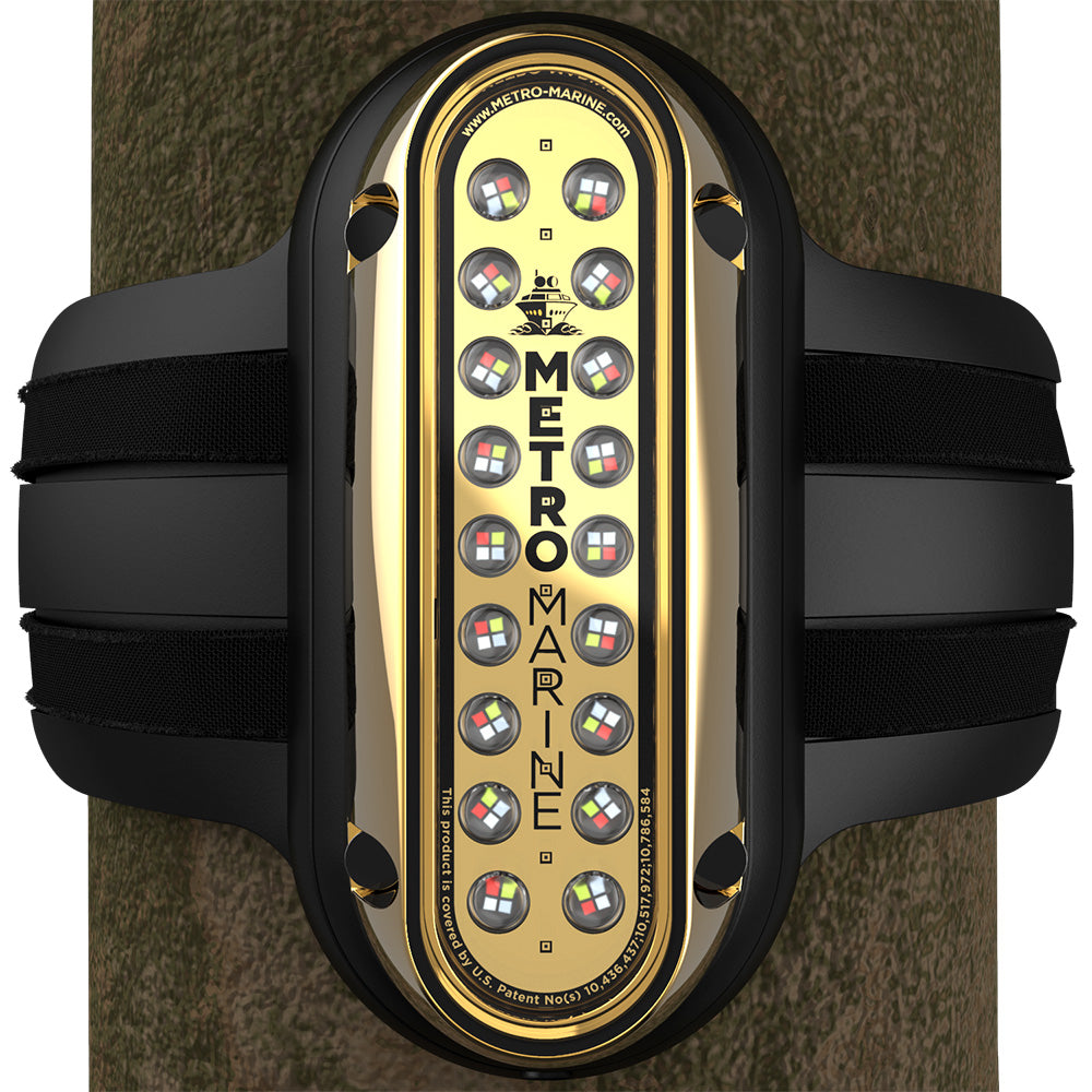Projecteur vertical Metro Marine à haut rendement avec LED intelligentes à spectre complet - RGBW, faisceau 90