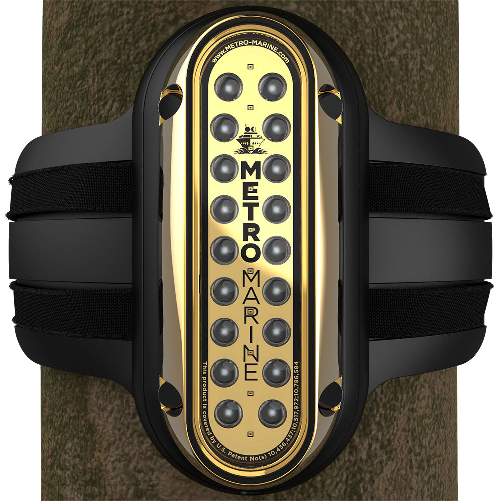 Projecteur vertical Metro Marine à haut rendement avec LED monochromes intelligentes - Aqua, faisceau 45
