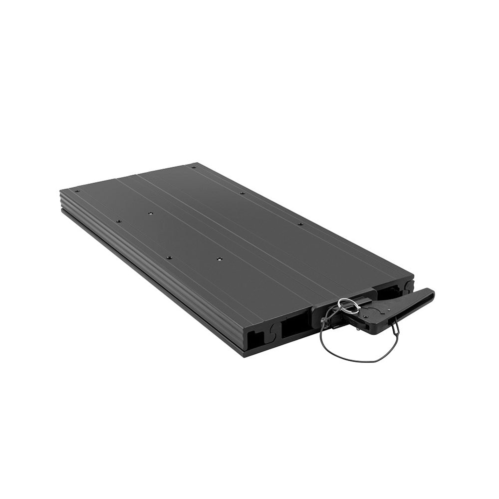 Minn Kota MKA-57 Quick Release Bracket for trolling motors, showing sturdy mounting hardware and quick-release mechanism.