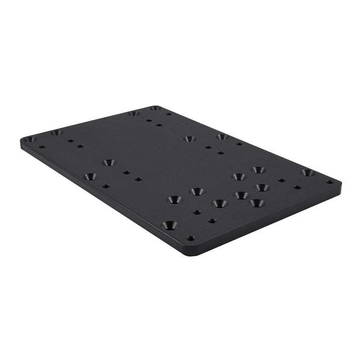 Minn Kota MKA-58 boat deck reinforcement kit for trolling motors, with metal brackets and hardware for added durability.