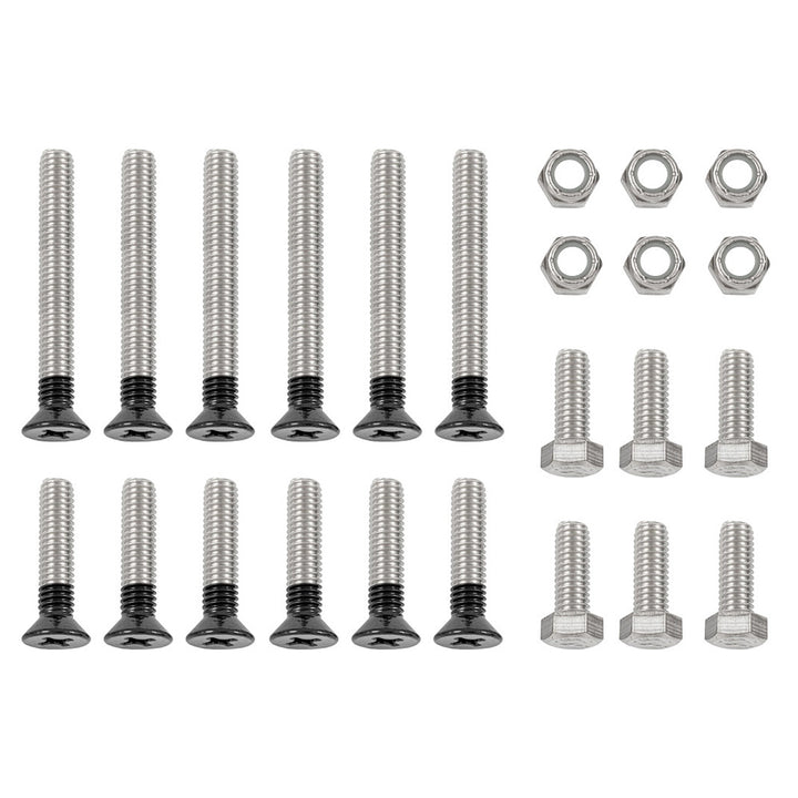 Minn Kota MKA-58 Boat Deck Reinforcement Kit for trolling motor accessories, shown on a boat deck, designed for added support