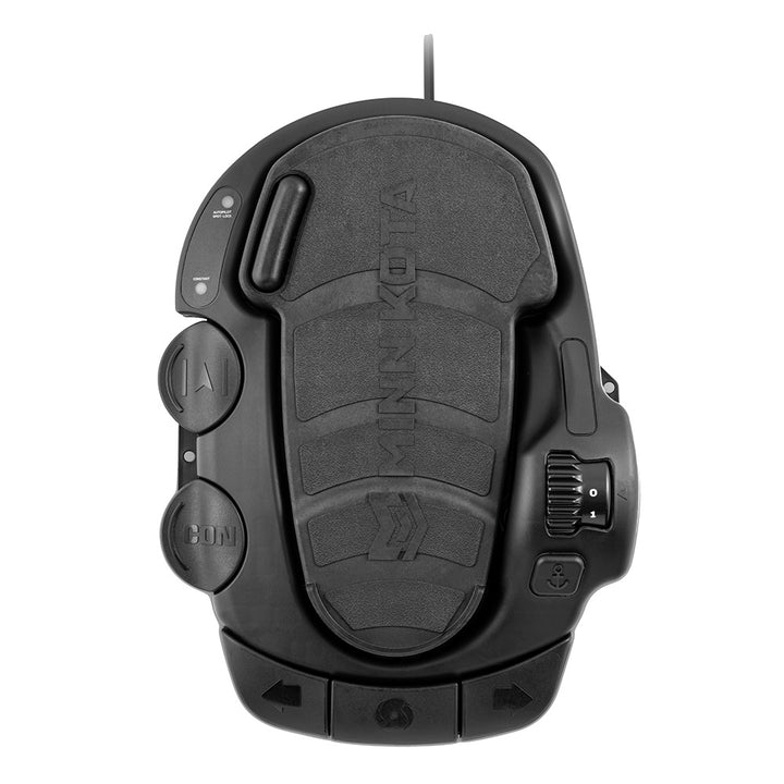 Minn Kota Terrova/Riptide Terrova corded foot pedal for trolling motor accessories, featuring foot controls and cable connection.