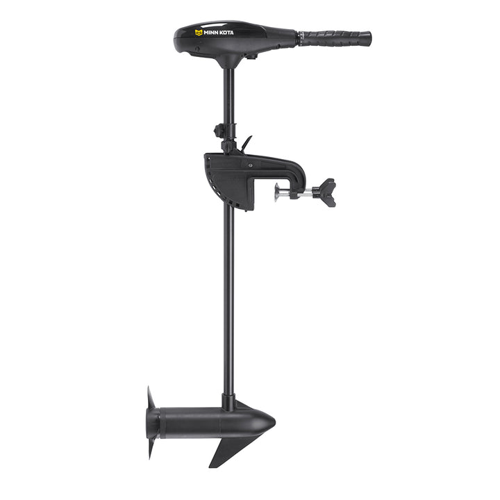 Minn Kota Endura Max 55 trolling motor with transom mount, 12V power, 55lb thrust, and 36-inch shaft for freshwater fishing boats.