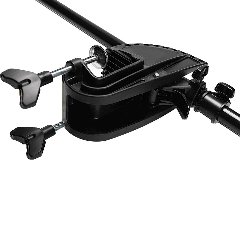 Minn Kota Endura Max 55 trolling motor with transom mount, 12V, 55lb thrust, and 36-inch shaft for small boats.