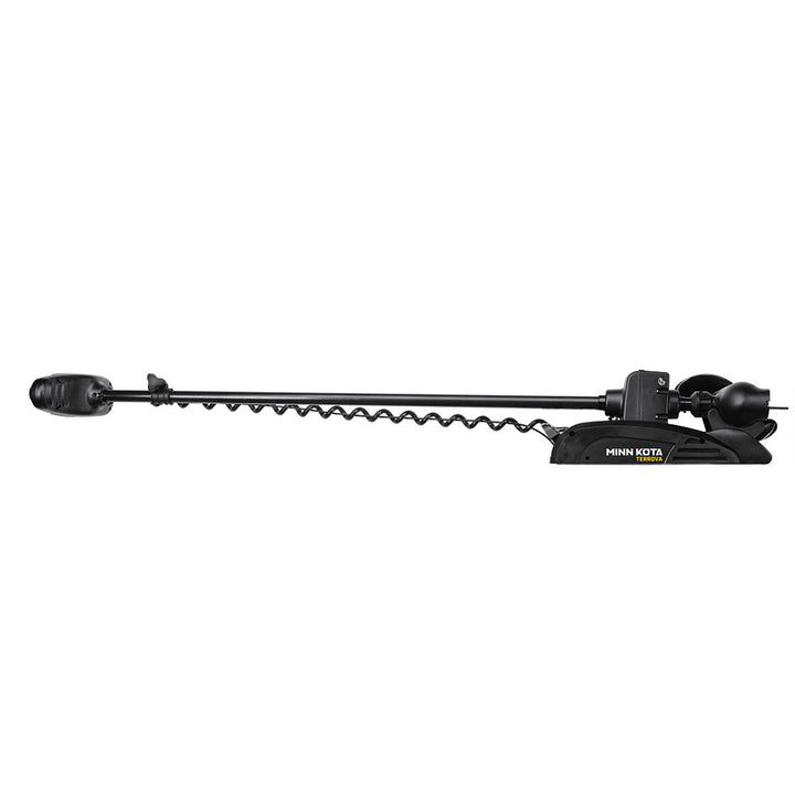 Minn Kota Terrova 80 trolling motor with wireless remote, 24V, 80lb thrust, 60-inch shaft for fishing boats.