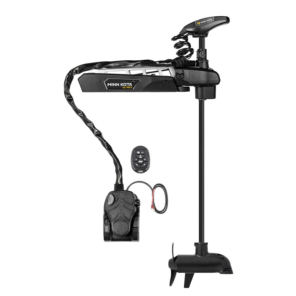 Minn Kota Ultrex QUEST 90/115 trolling motor with micro remote, dual Spectrum CHIRP, 24/36V, 90/115 lbs, 52-inch shaft.