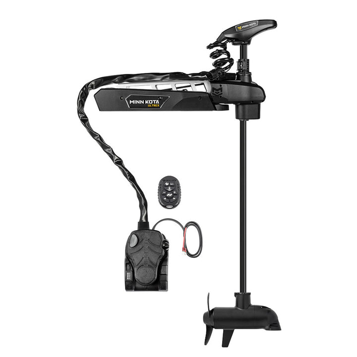 Minn Kota Ultrex QUEST 90/115 trolling motor with micro remote, dual Spectrum CHIRP, 24/36V, 90/115 lbs, 52-inch shaft.