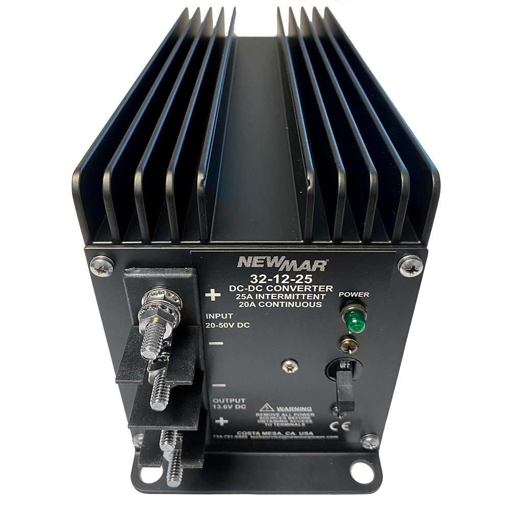 Newmar Power 32-12-25 DC Converter, DC to DC converter, compact electrical device for power conversion.
