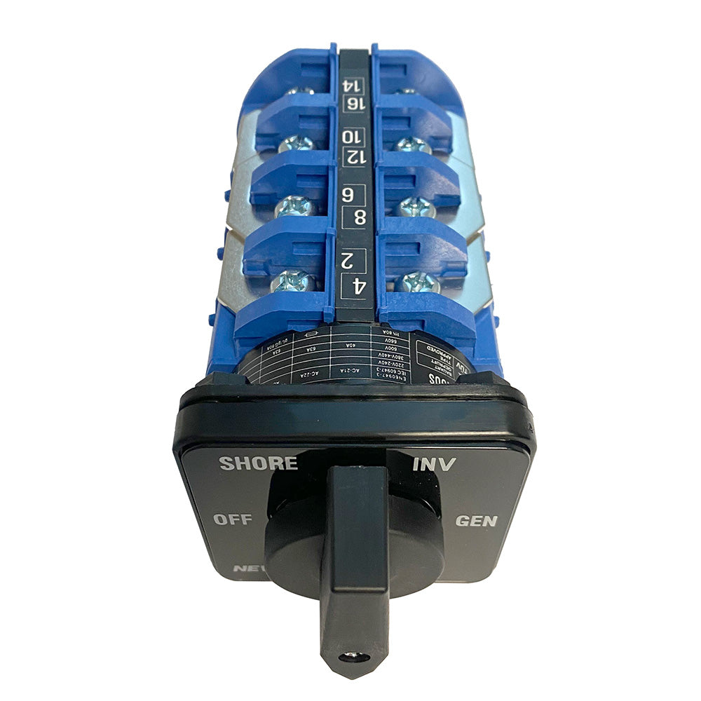 Newmar Power SS Switch 7.5 INV AC selector switch for switches and accessories, used in electrical systems.