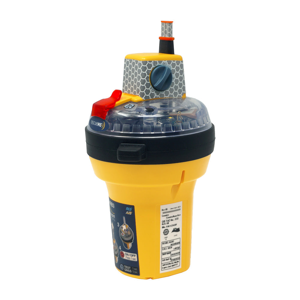 Ocean Signal rescueME EPIRB3 Category 2 emergency distress beacon with compact design and safety features.