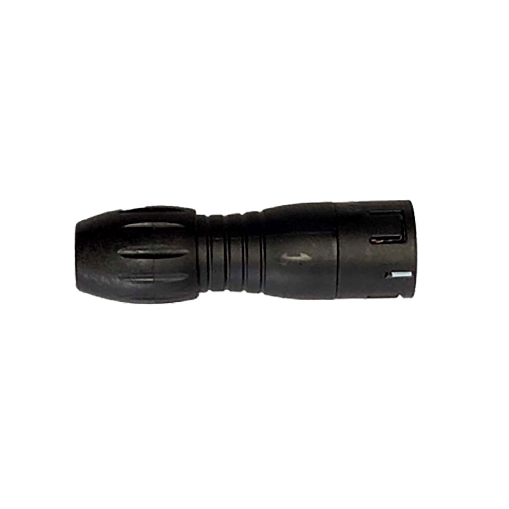 OceanLED Explore Terminator accessory for marine lighting, shown in black with mounting features.