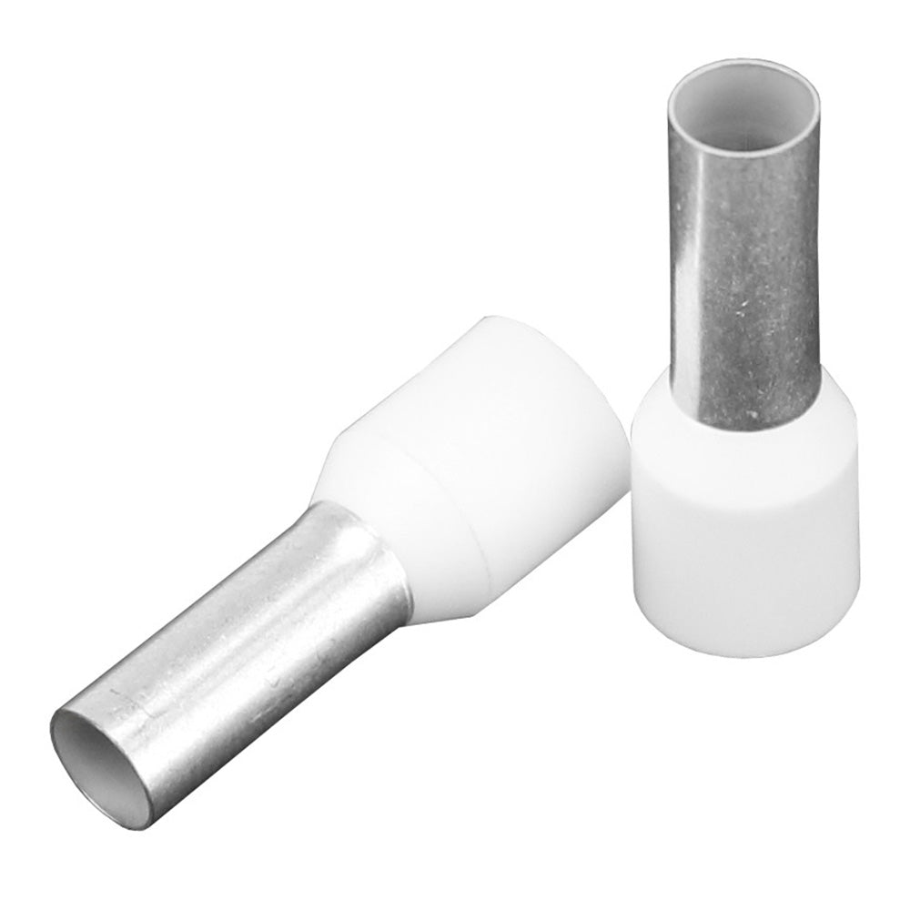 Embout de fil Pacer Ivory 8 AWG - Longueur 12 mm - Paquet de 10