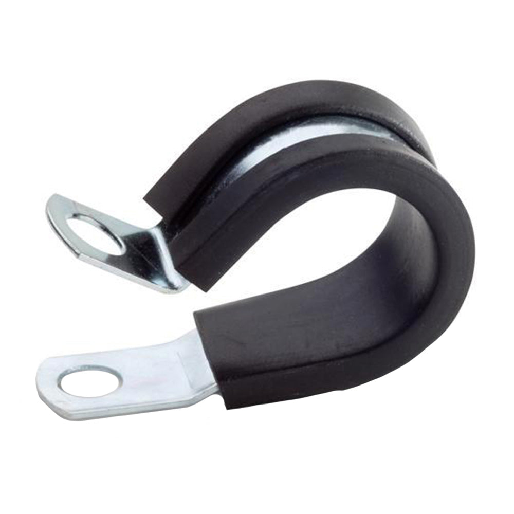Collier de serrage Pacer en acier inoxydable avec coussinet en néoprène - 1/4" - Paquet de 10