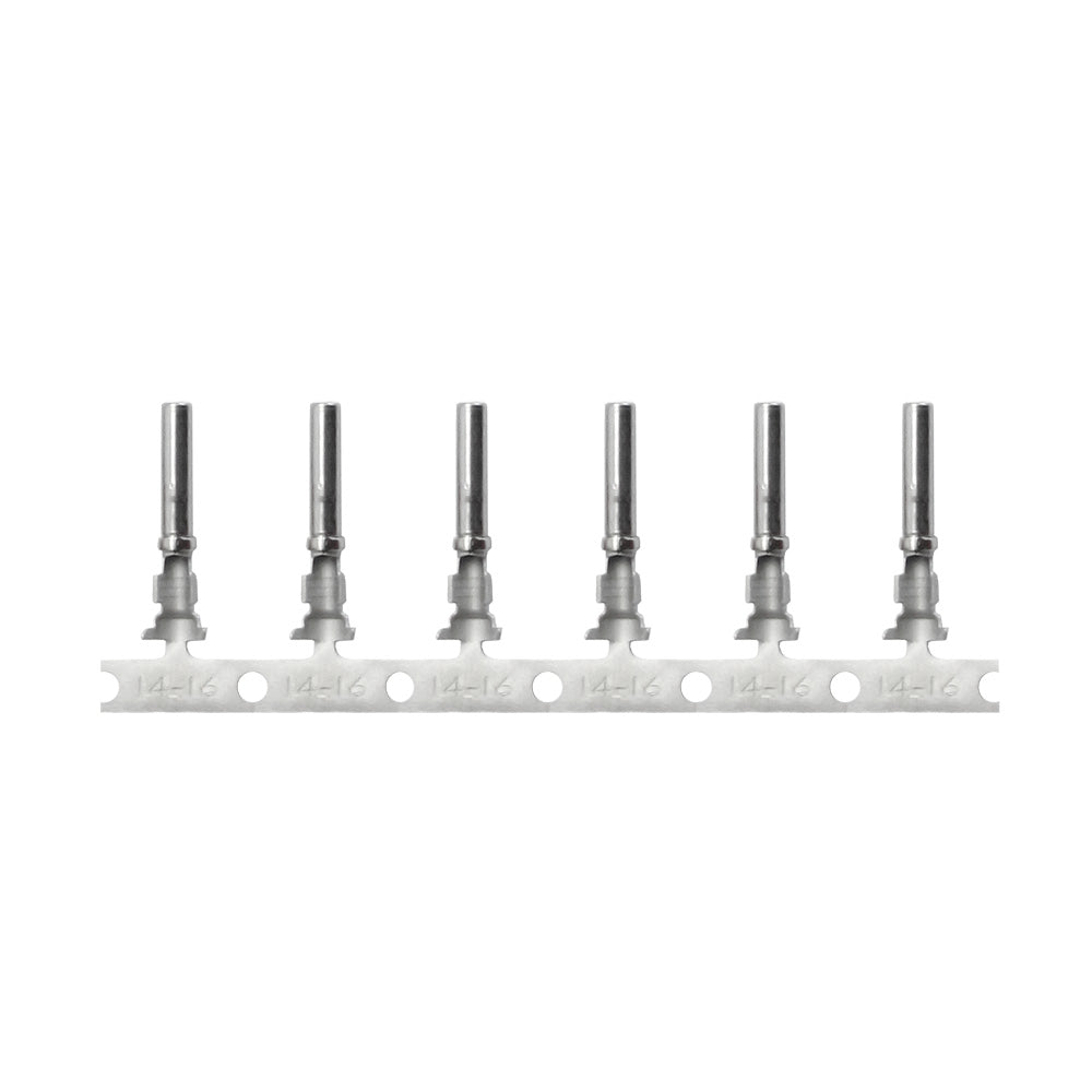 Pacer Deutsch Stamped  Formed Contacts f/14-18 AWG Wire - Socket Cavity Style - 100 Pack