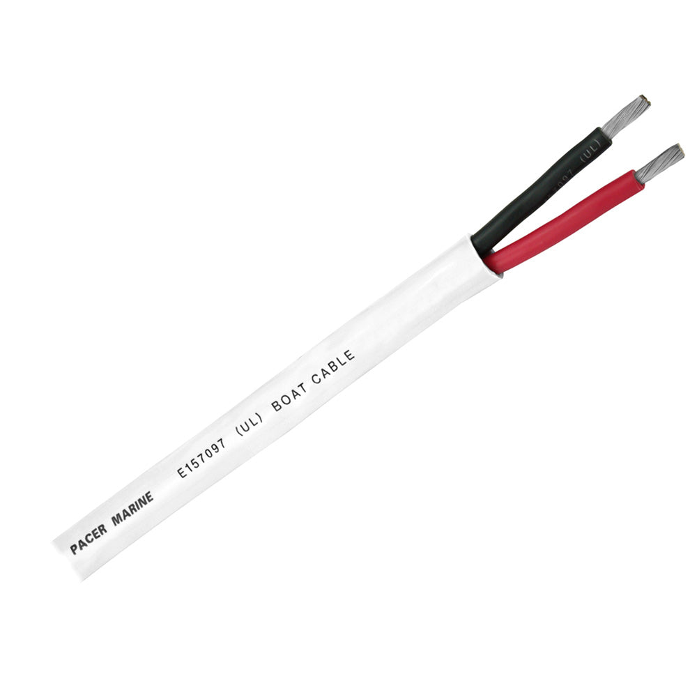 Câble double conducteur Pacer - 500 pi - 14/2 AWG - Câble rond - Rouge, noir
