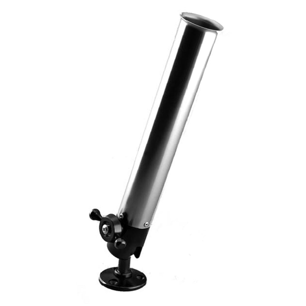 Panther 800A Series Rod Holder from Panther Products, black fishing rod holder with secure mounting for boats.