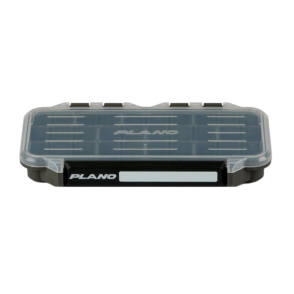 Plano Stowaway 3500 tackle storage box with multiple compartments and secure latch for organized fishing gear.