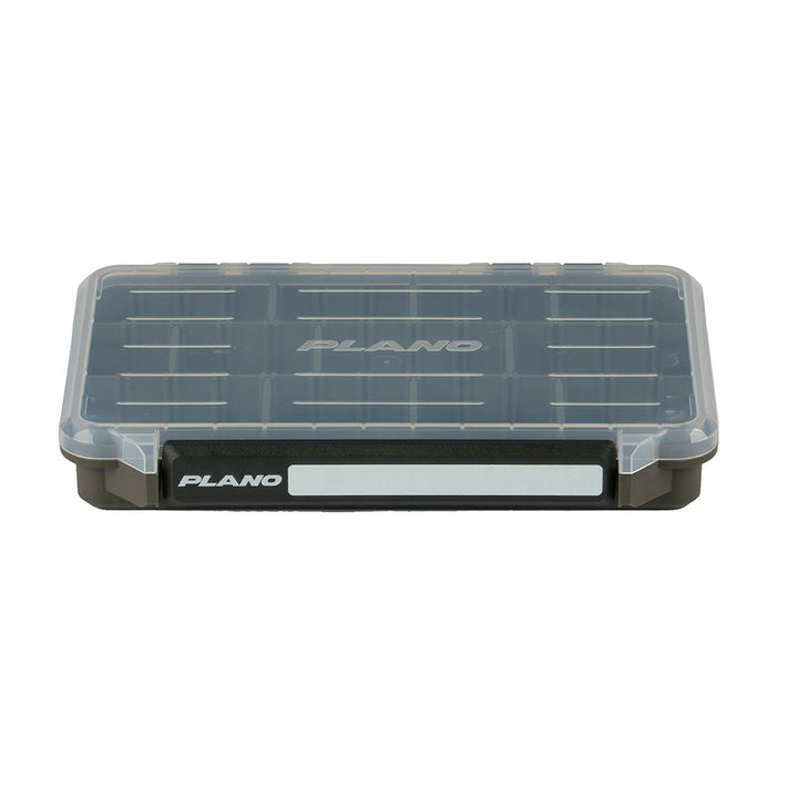 Plano Stowaway 3600 tackle storage box with adjustable compartments for fishing gear and accessories.