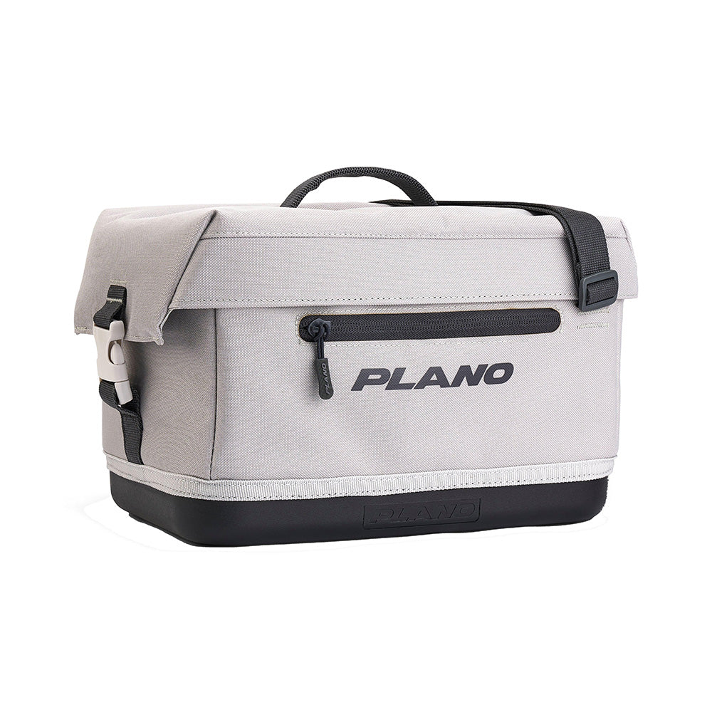 Plano Weekend Softsider Tackle Bag from the 3600 Series in Coast color, designed for fishing tackle storage and organization.