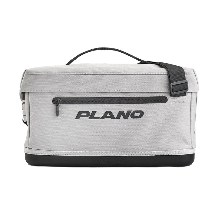 Plano Weekend Softsider Tackle Bag from the 3700 Series, Coast color, with multiple compartments for fishing tackle storage.