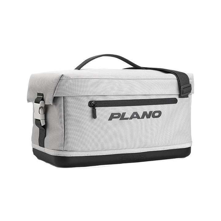 Plano Weekend Softsider Tackle Bag from the 3700 Series with multiple compartments for fishing gear storage, in Coast color.