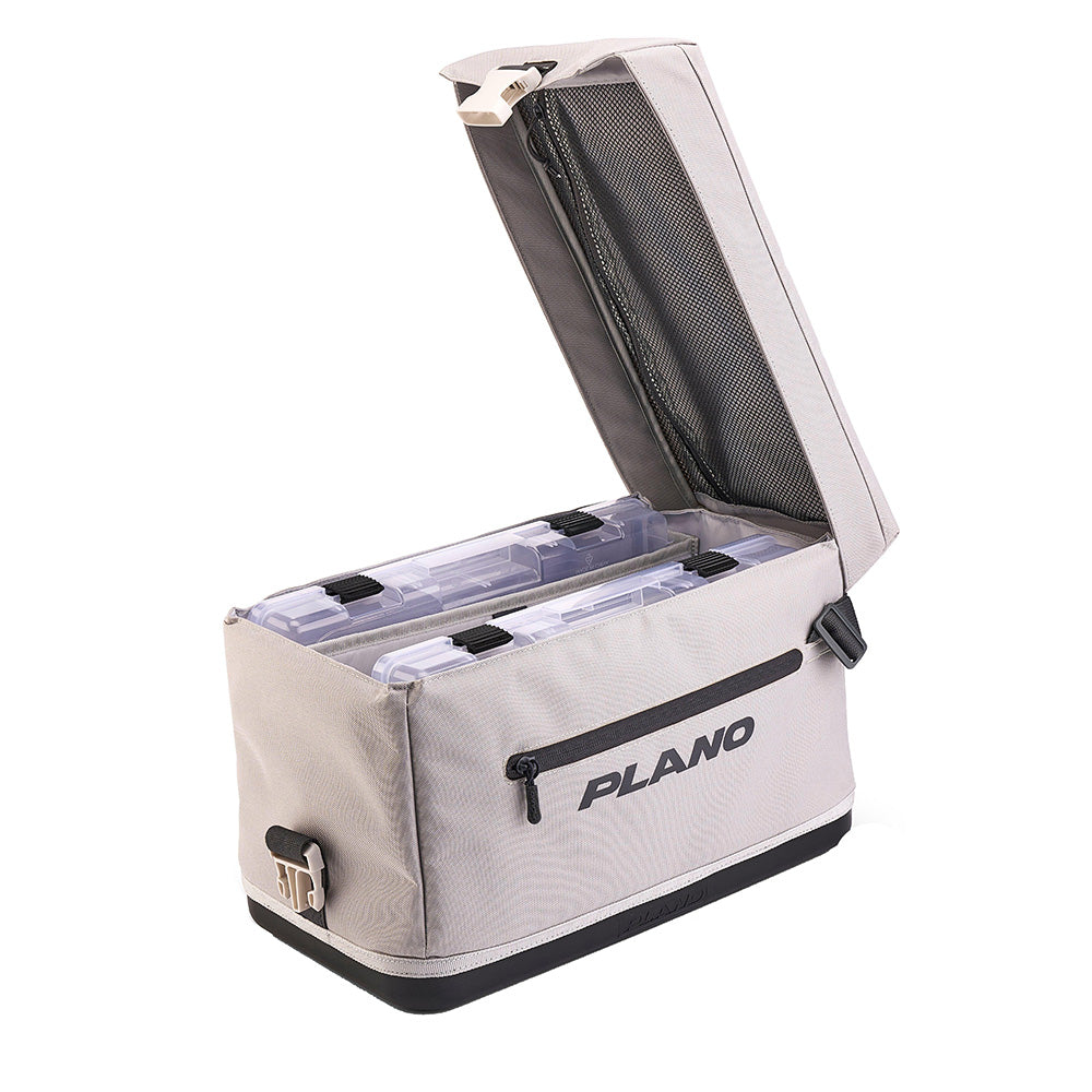 Plano Weekend Softsider Tackle Bag from the 3700 Series, designed for fishing tackle storage with a durable soft-sided design.