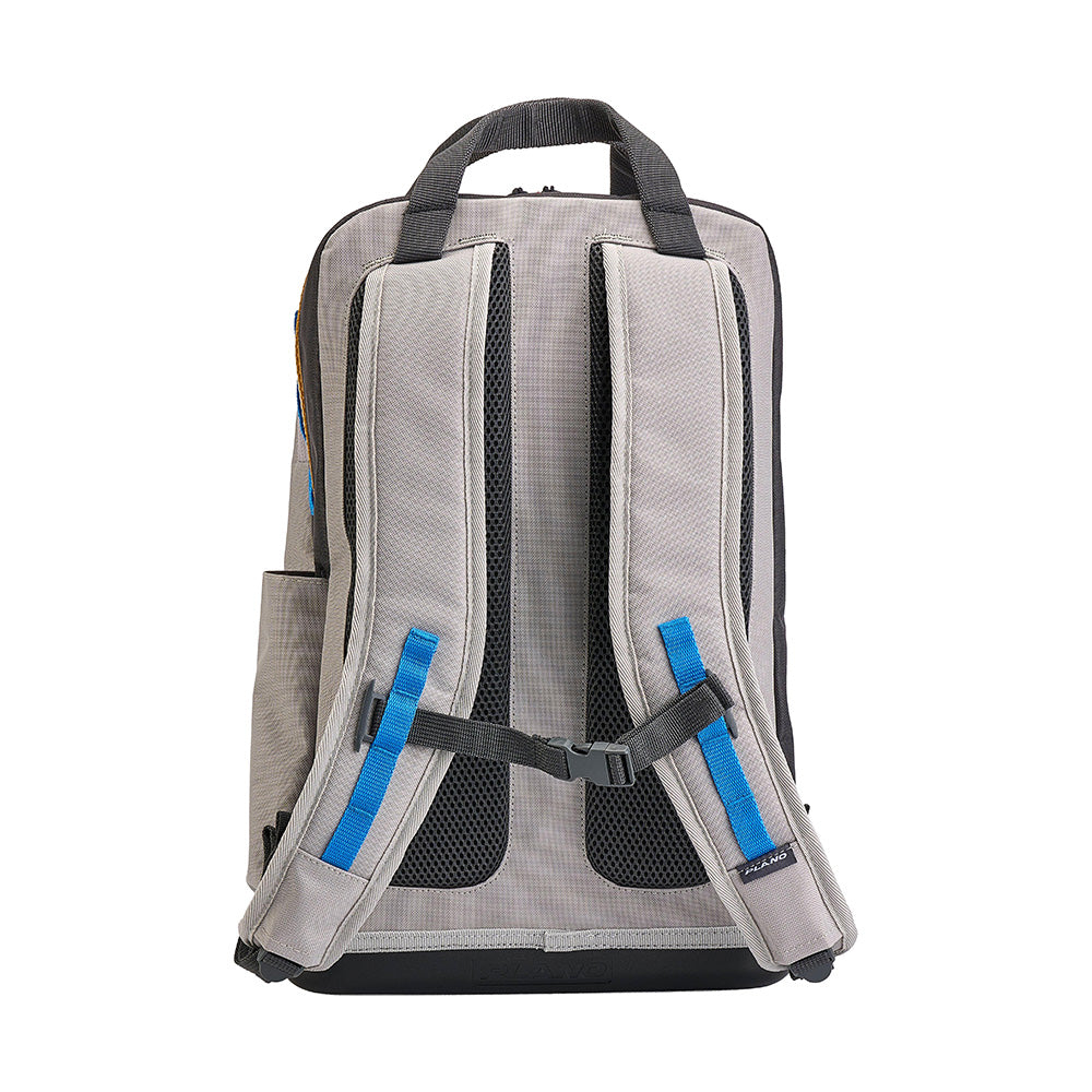 Plano Weekend Tackle Backpack Creek, a durable tackle storage bag with multiple compartments for fishing gear and accessories.