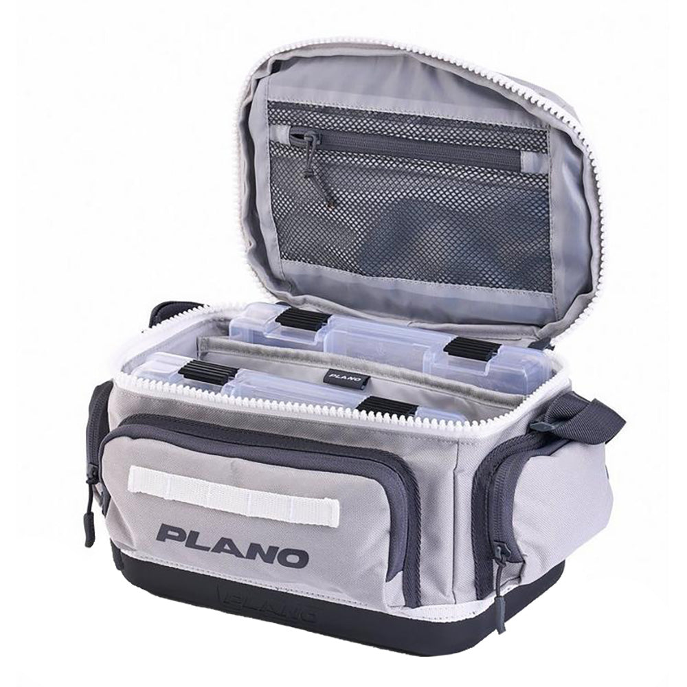 Plano Weekend Tackle Bag 3500 Coast, a durable tackle storage bag with multiple compartments for fishing gear.
