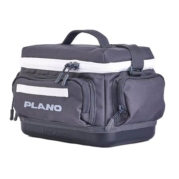 Plano Weekend Tackle Bag 3500 in Slate, a durable tackle storage bag with multiple compartments for fishing gear.