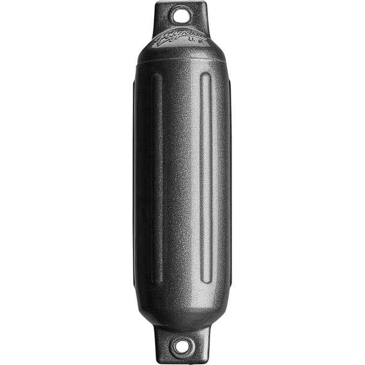Garde-boue Polyform G-1 Twin Eye 3,5" x 12,8" - Graphite métallique