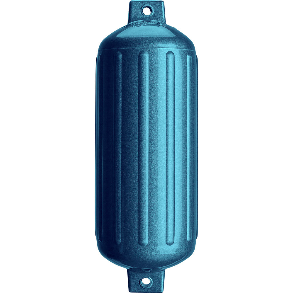 Garde-boue Polyform G-6 Twin Eye 11" x 30" - Bleu métallisé