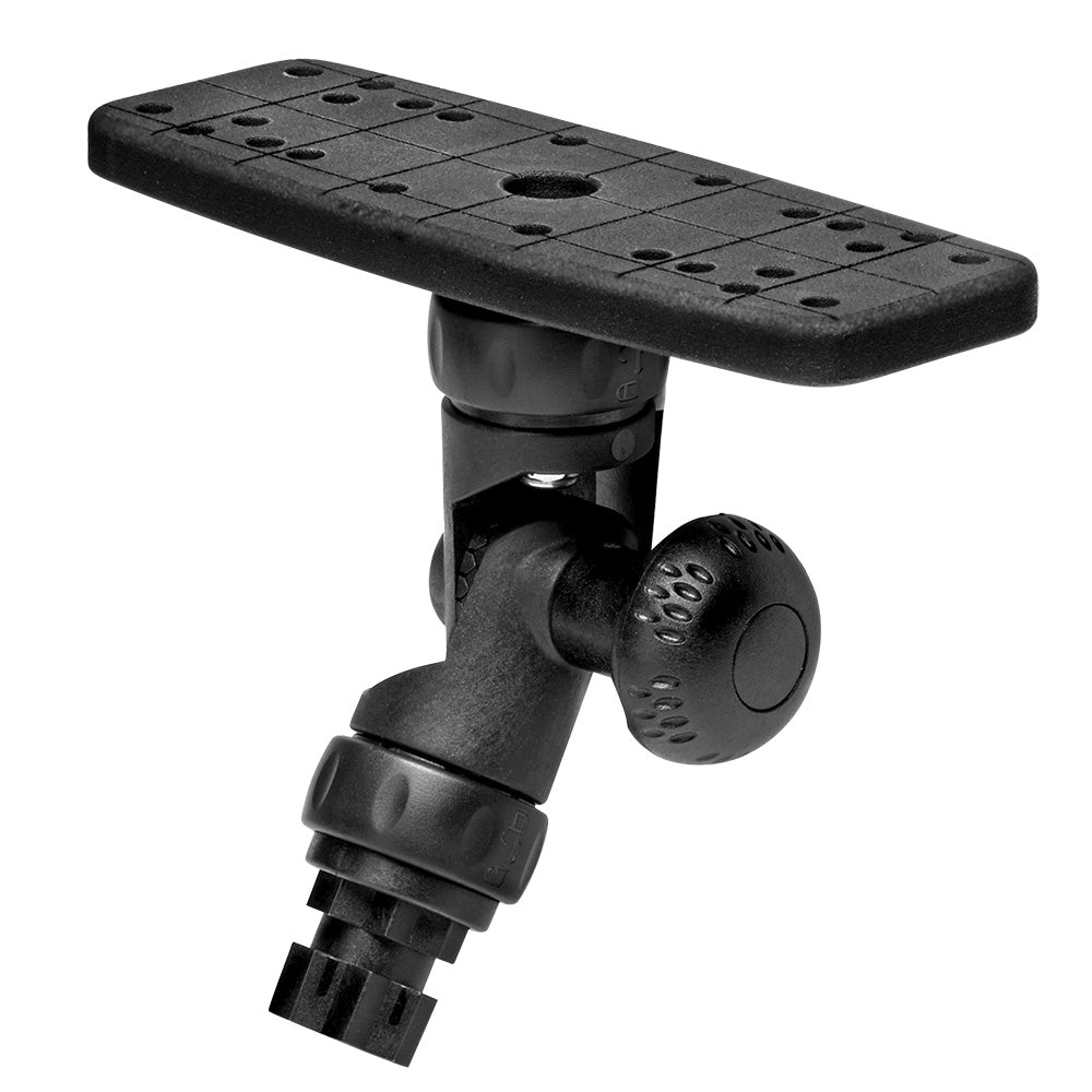 Railblaza Fishfinder Mount R-Lock R accessory for boat fishfinder installation, featuring secure R-Lock locking mechanism and durable design.