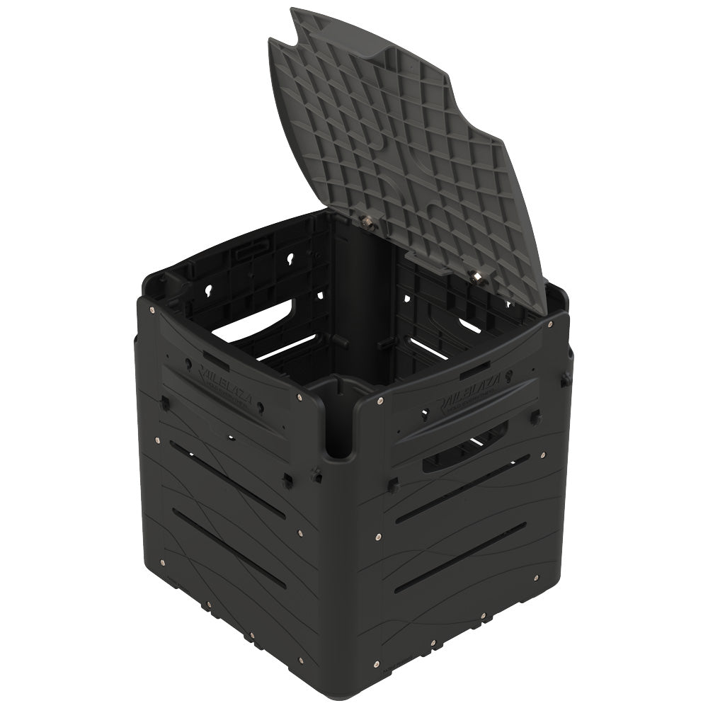 RAILBLAZA Gear Hub accessory for marine and boating setups, featuring multiple attachment points on a durable, compact design.