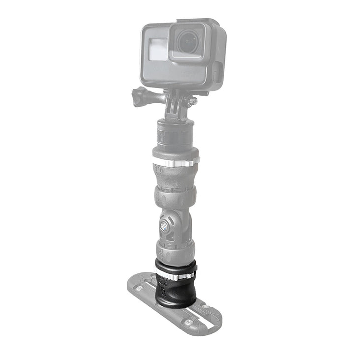 RAILBLAZA MiniPort TracMount Base for kayak tracks, fishing accessories, and gear mounting on kayak tracks.
