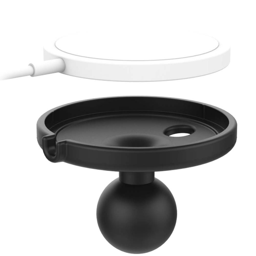 RAM Mounts B Size RAM Ball Adapter for Apple MagSafe, versatile mounting accessory with durable construction.