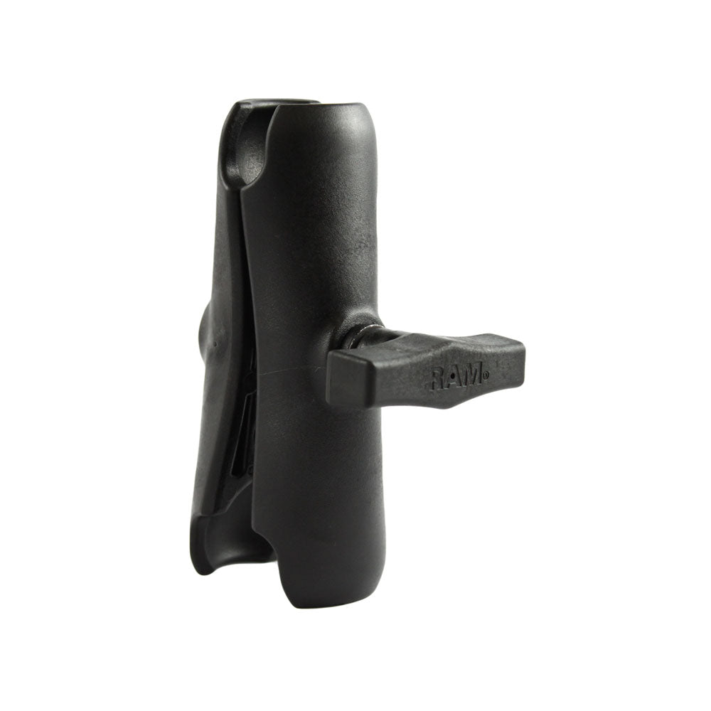 RAM Mounts composite double socket arm with standard length, designed for 1.5-inch ball bases, used for versatile mounting setups.