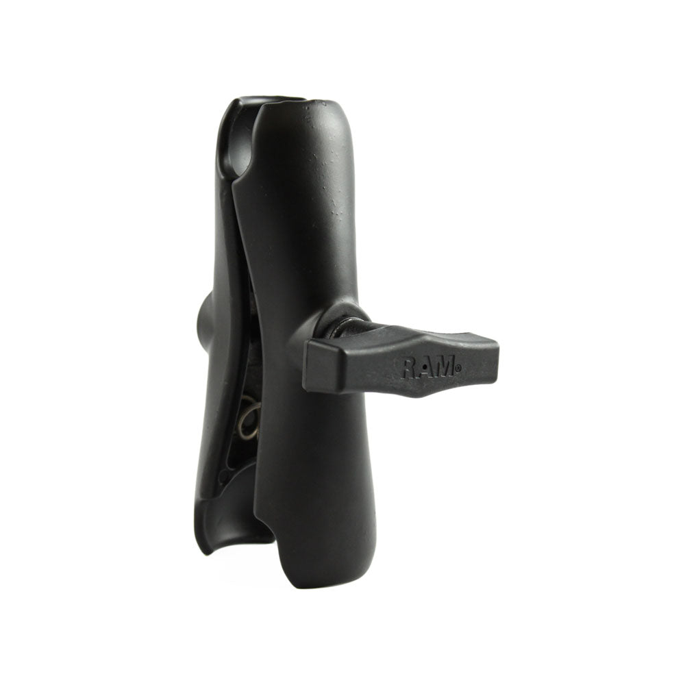 RAM Mount Double Socket Arm for 1.5-inch ball bases, GPS accessories by RAM Mounting Systems, shown with mounting hardware.