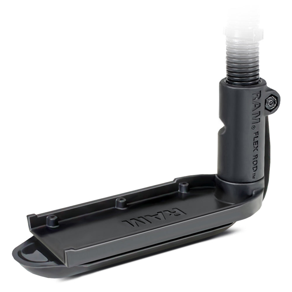 RAM Mount Transducer Arm Mount w/18" Rigid Aluminum Rod &amp; Open Single Socket f/Lowrance StructureScan LSS1 &amp; LSS2