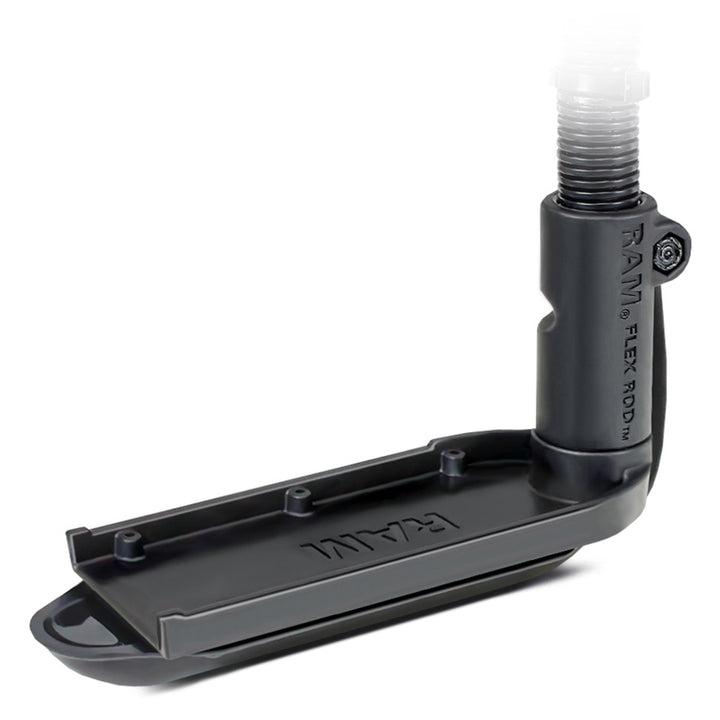 RAM Mount Transducer Arm Mount w/18" Rigid Aluminum Rod &amp; Open Single Socket f/Lowrance StructureScan LSS1 &amp; LSS2