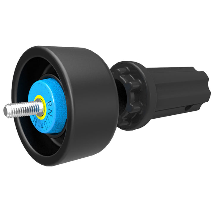 RAM Mount Pin-Lock Security Knob for Gimbal Brackets, marine electronics mounts from RAM Mounting Systems, black metal hardware