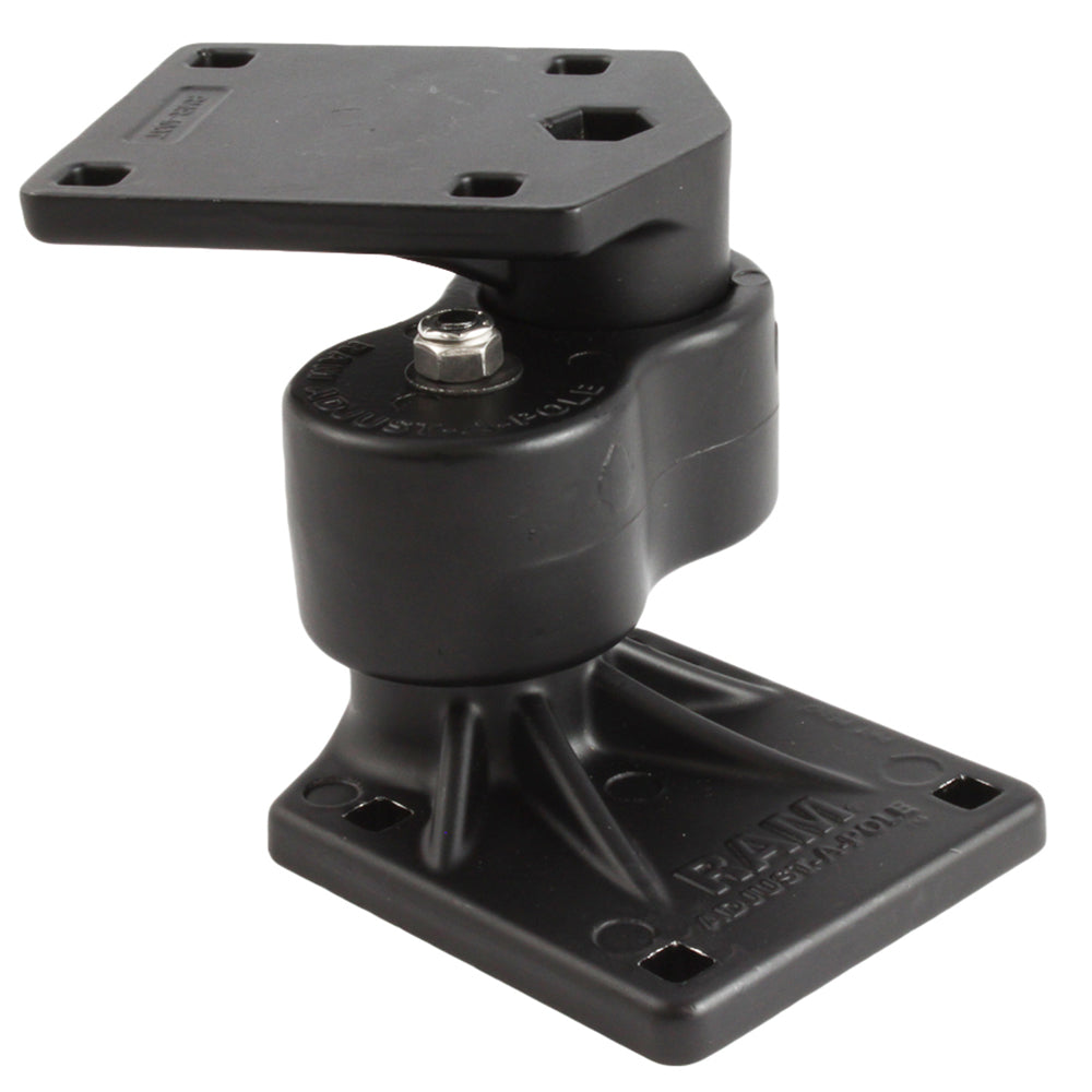 RAM Mount Adjust-A-Pole Riser for vehicle laptop mounts, sturdy RAM Mounting Systems vehicle mount with adjustable pole.
