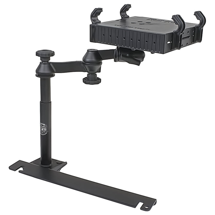 RAM Mount No-Drill Laptop Mount for Dodge Challenger, Charger, Magnum, and Sprinter vehicle mounts by RAM Mounting Systems.
