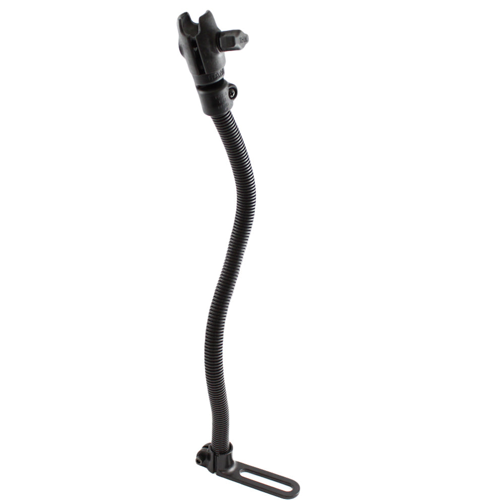 RAM Mount Pod I universal no-drill vehicle mount, compact design for secure device attachment without a base, by RAM Mounting Systems.