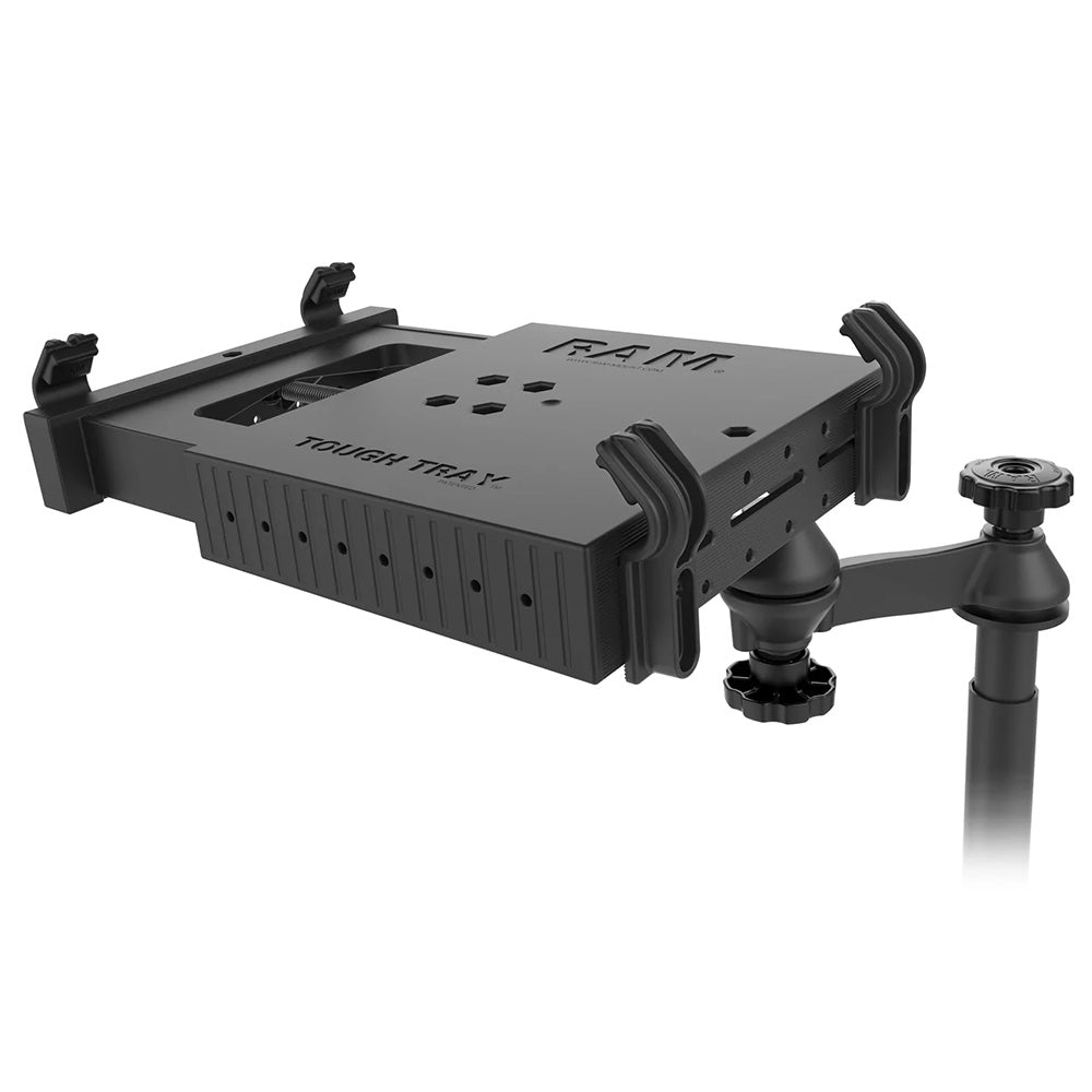 RAM Mount RAM No-Drill Laptop Mount for 2020-2022 Ford Police Interceptor Utility, vehicle mount for laptops by RAM Mounting Systems.