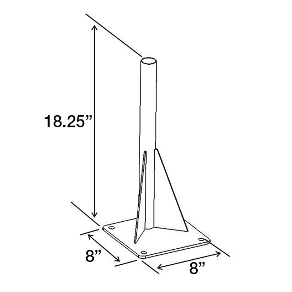 RAM Mount Universal Drill-Down Laptop Mount for vehicles, adjustable vehicle mount system with secure clamp by RAM Mounting Systems.