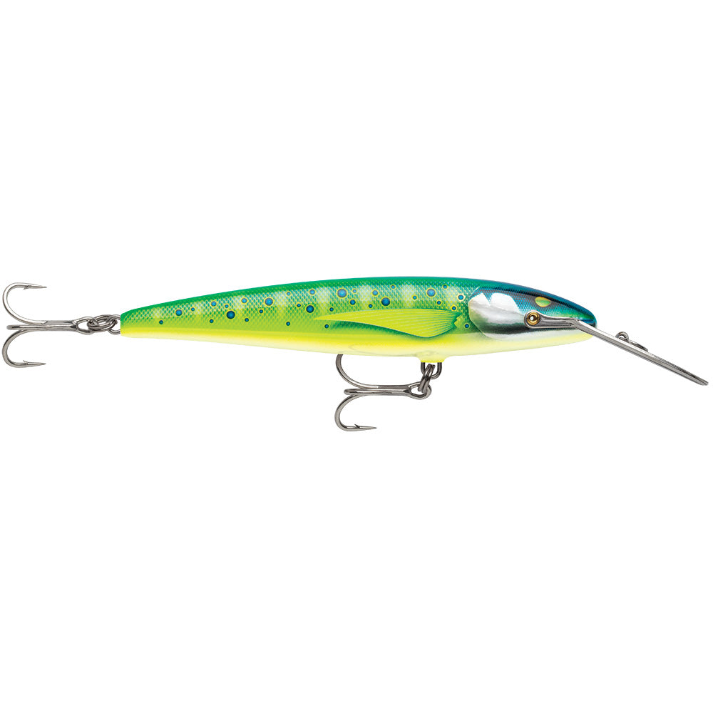 Rapala CountDown Magnum Elite 145 armored Dorado hard and soft fishing bait, 5-3/4 inch lure for freshwater and saltwater fishing