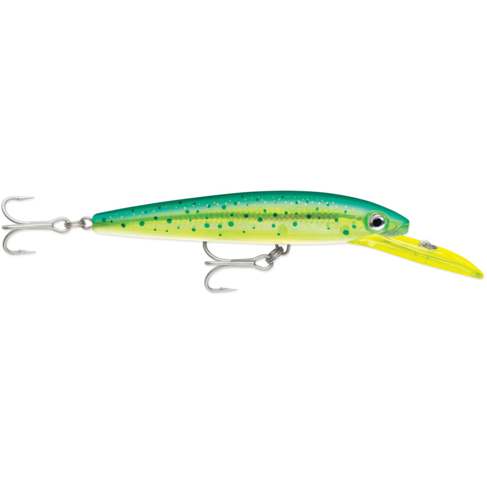 Rapala Husky Magnum 25 Dorado hard and soft bait, 6-1/4 inch fishing lure designed for freshwater and saltwater fishing.