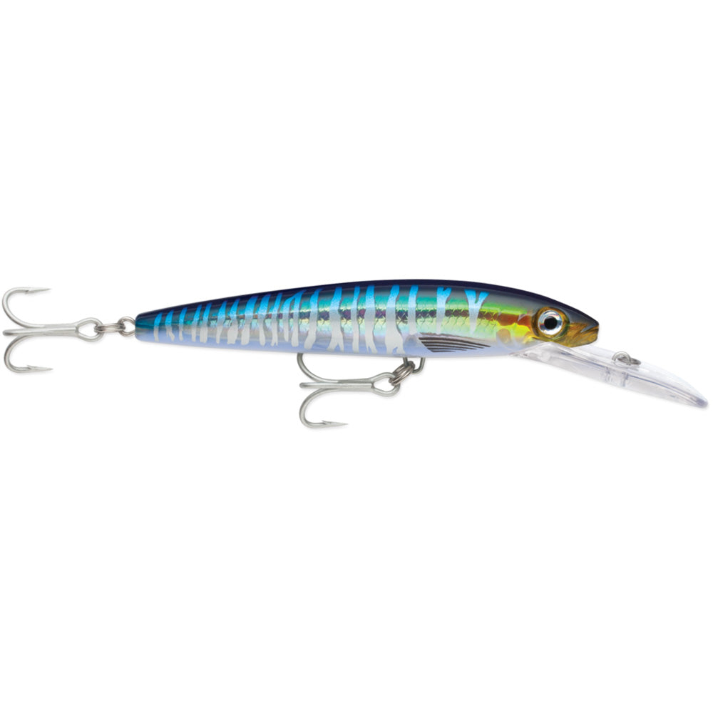 Rapala Husky Magnum 25 Wahoo UV hard and soft bait, 6-1/4 inch fishing lure designed for deep-sea fishing.